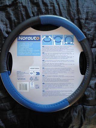 Funda Volante Norauto Chrome Azul