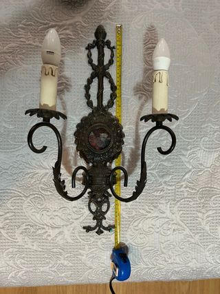 Aplique Vintage Beige y Negro