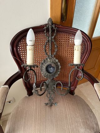 Aplique Vintage Beige y Negro