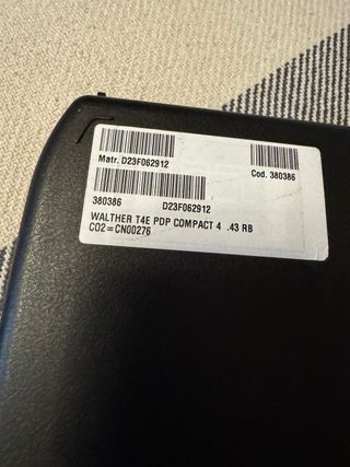 Walther T4E PDP Compact 4 CO2