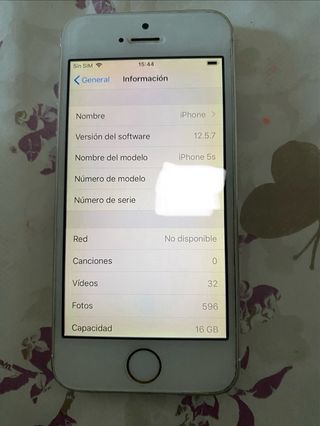 iPhone 5S 16GB Blanco