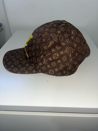 Gorra Louis Vuitton Marrón y Dorada
