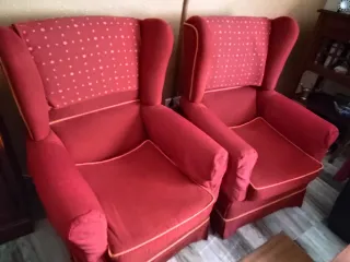 Pareja de sillones balancines