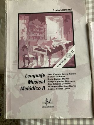Libro Lenguaje Musical Melódico II