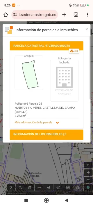 Terreno en Castilleja del Campo