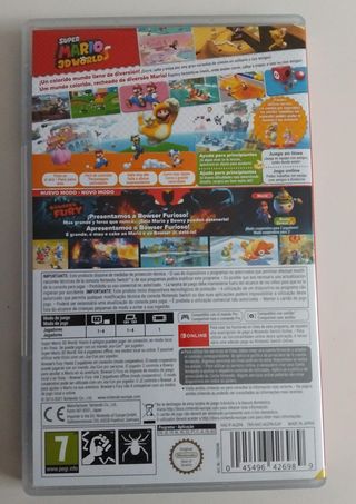 Super Mario 3D World + Bowser's Fury Switch