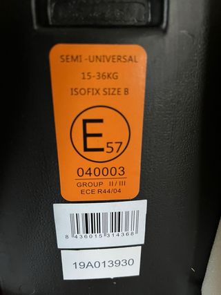 Silla coche Grupo 2/3 Baby Auto