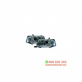 FAROS LUZ DIURNA LED AUDI 80, 91-94 CRISTAL CLARO