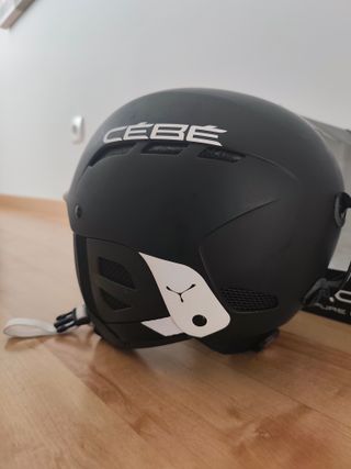 Casco y máscara de esquí infantiles
