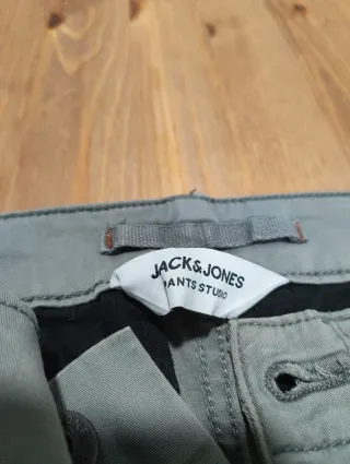 Pantalones cargo Jack&Jones verde talla 34