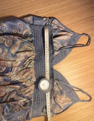 Top Y2K colorido sin mangas pedrería