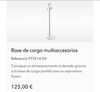 Base de carga Dyson multiaccesorios