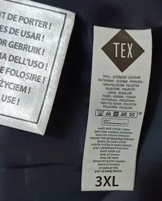 Chaqueta Hombre 3XL . Sin Estrenar.