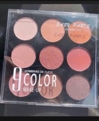 Paleta Maquillaje 9 Colores Easy Paris