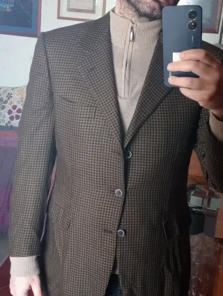 Blazer Brioni a quadretti