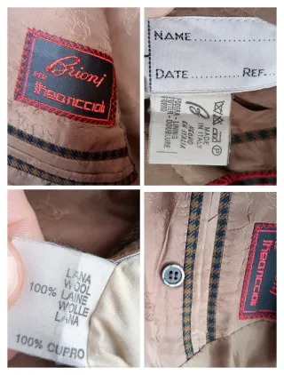 Blazer Brioni a quadretti