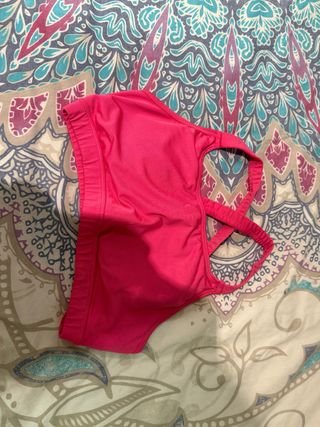 Top deportivo rosa M