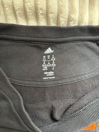 Sudadera Adidas Negra Talla S Algodón