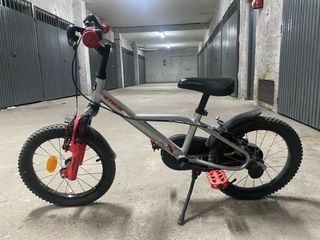 Bicicleta Infantil BTWIN 16 Plata