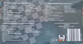 Caricabatterie Auto XS con Display
