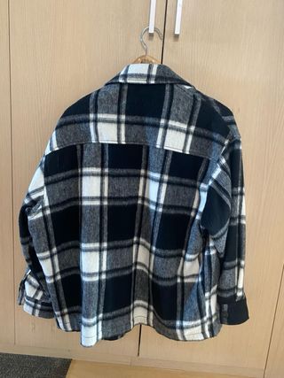 Sobrecamisa Zara cuadros