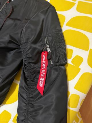 Cazadora Bomber MA1 Brandit Negra