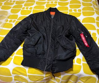 Cazadora Bomber MA1 Brandit Negra