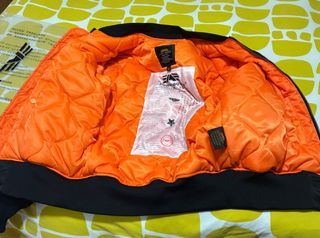 Cazadora Bomber MA1 Brandit Negra