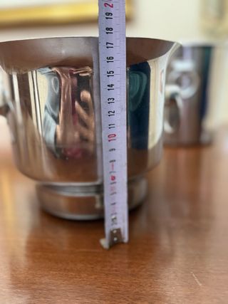 Cubitera de Acero Inoxidable - Diseño Clásico