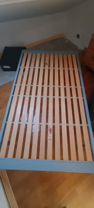 Somier 105 y colchón espuma