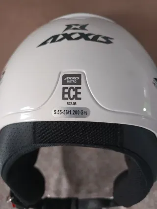 Casco Moto Axxis Blanco
