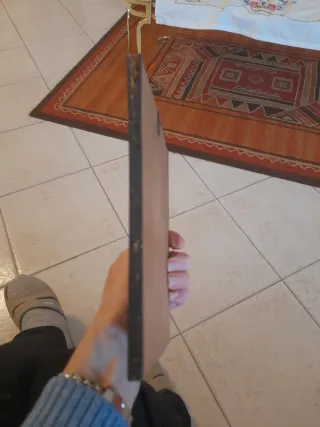 Quadro decorativo cammello e figura