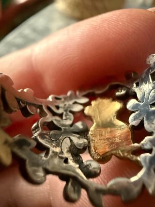 Anillo Tous Flor y Oso Dorado