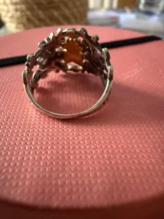 Anillo Tous Flor y Oso Dorado