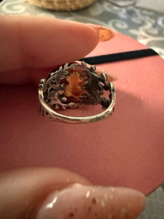 Anillo Tous Flor y Oso Dorado