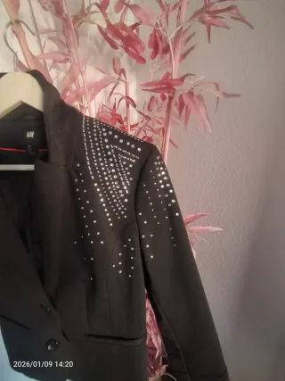 Chaqueta H&M Negra Mujer Talla 44