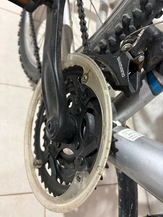 Bicicleta Orbea Azul y Plata