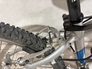 Bicicleta Orbea Azul y Plata