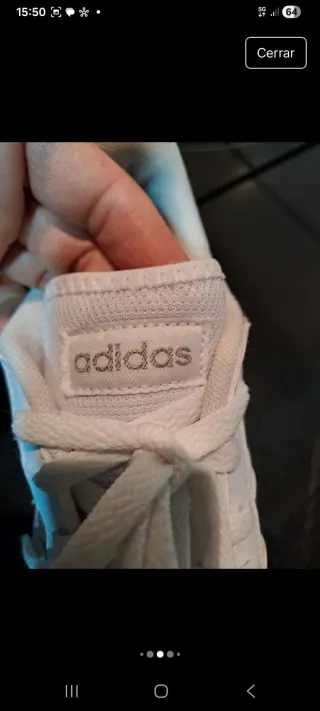 Zapatillas Adidas, usadas 1vez.Talla exacta 41 1/3