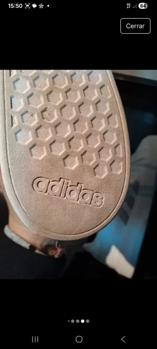 Zapatillas Adidas, usadas 1vez.Talla exacta 41 1/3