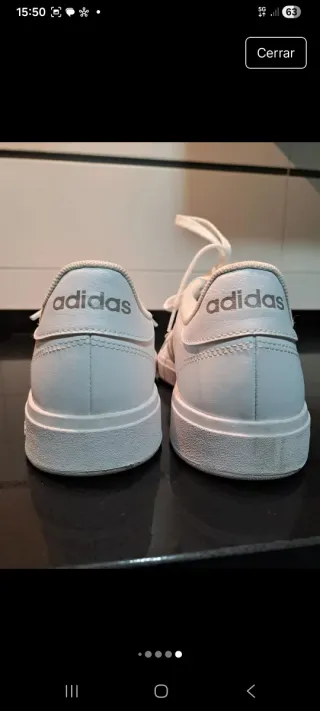 Zapatillas Adidas, usadas 1vez.Talla exacta 41 1/3