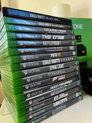 Xbox One + Kinect + 2 Mandos y Juegos