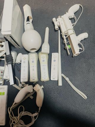Nintendo Wii Accesorios y Juego Wii Fit