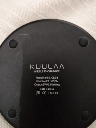 Cargador Inalámbrico Rápido