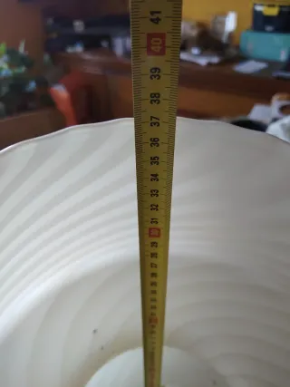 Lampada in vetro opaline