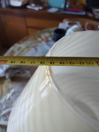 Lampada in vetro opaline