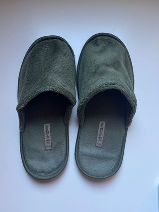 Zapatillas de casa Nativa verdes