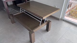 Mesa de centro elevable