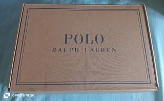 Zapatillas Ralph Lauren Blancas y Azules