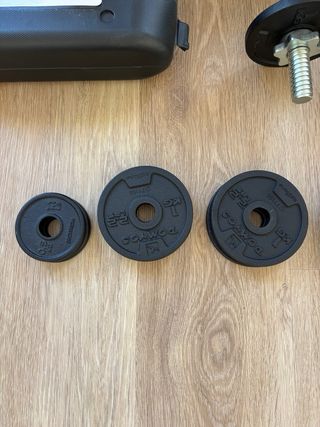 Kit Mancuernas Decathlon Domyos 20kg